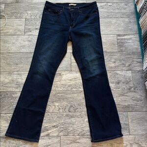 Levi's 315 Shaping Bootcut Blue Flared Jeans